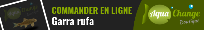 Vente en ligne de Garra rufa